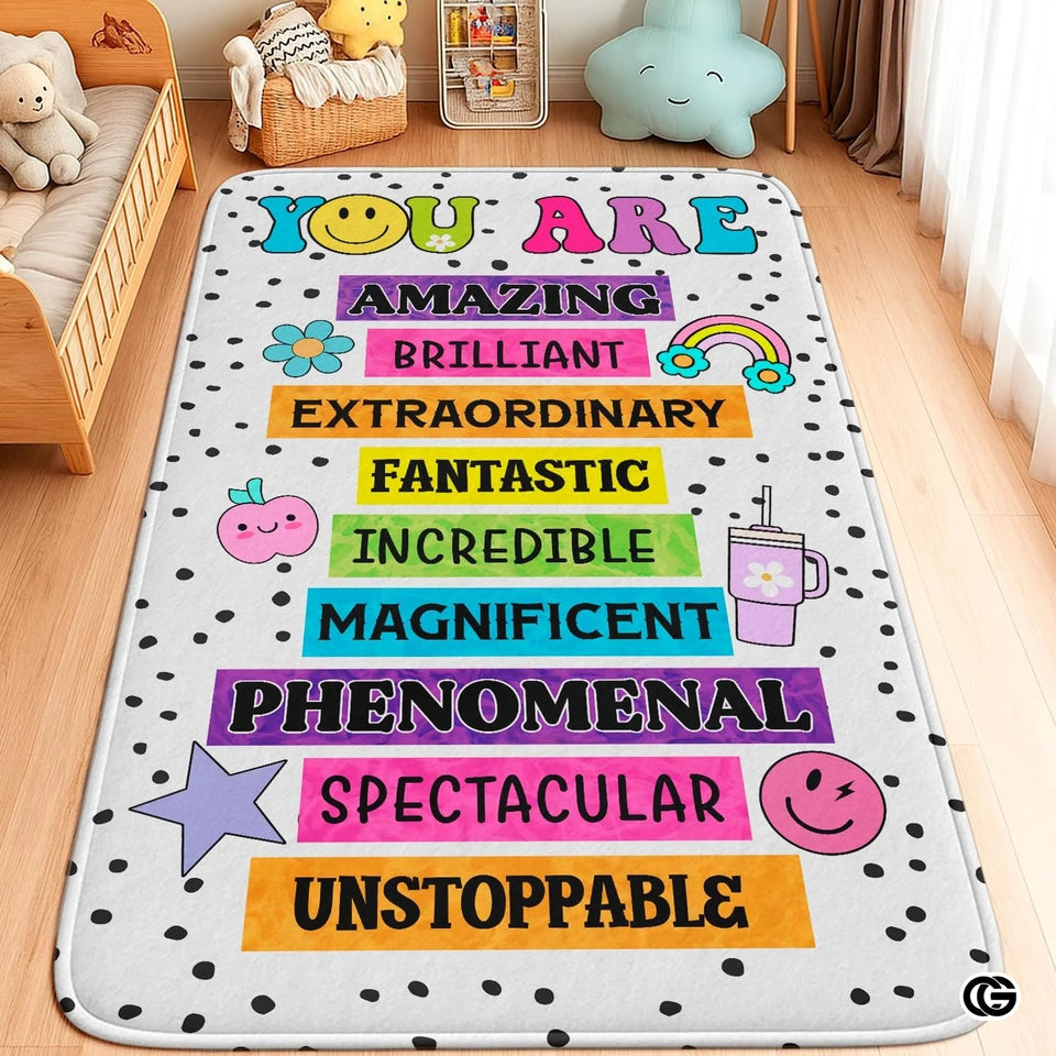 Personalized Welcome Doormat with Family Name and Address