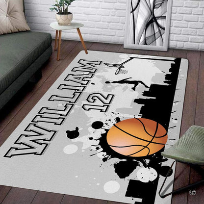 Dimensions and sizing options chart for city basketball dunk living room area rug - thumbnail image 2 of 8