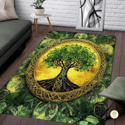 Custom Celtic Tree of Life Welcome Mat for Front Door - Tree-ds07