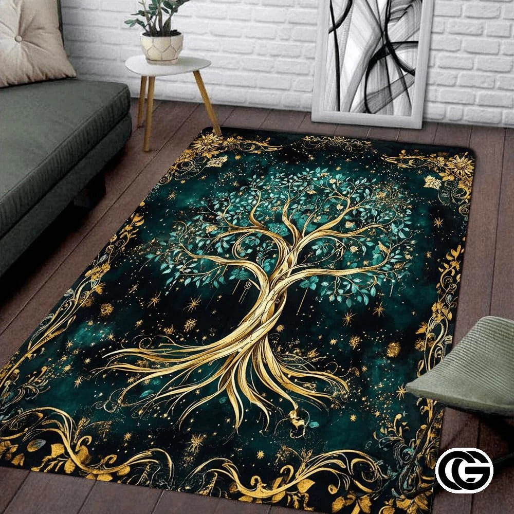 Custom Tree of Life Welcome Mat for Living Room and Bedroom - Tree-ds10