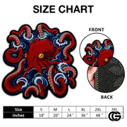 Custom Octopus Shaped Welcome Mat for Door and Entryway - D3