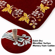 Personalized Orthodox Christian Area Rug, Custom Eastern Orthodox Russian Greek Byzantine Non-Slip Rug for Women Men, IC XC Nika Cross Mat for Living Room, Bedroom, Church Decor (D8)