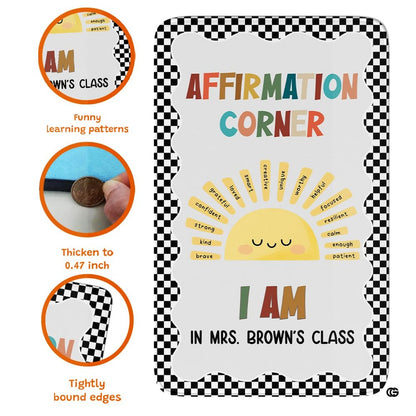 Playful educational sunshine rug styled in bright nursery reading decorative accent with light wood accents. - thumbnail image 3 of 7