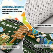 Global exploration voyage teacher area rug - view 7 - thumbnail image 7 of 8