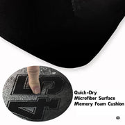 Close-up view of the soft microfiber surface and detailed baseball seam stitching graphic - thumbnail image 3 of 7