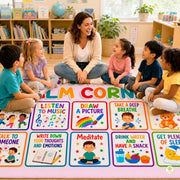Personalized Calming Corner Rug for Classroom
