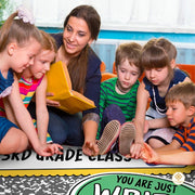 Custom Composition Notebook Classroom Rug for Kids