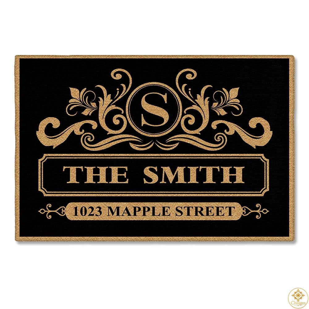 Custom Monogram Doormat