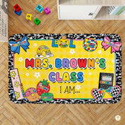 Custom Family Name Welcome Doormat with House Address - Cute Affirmations