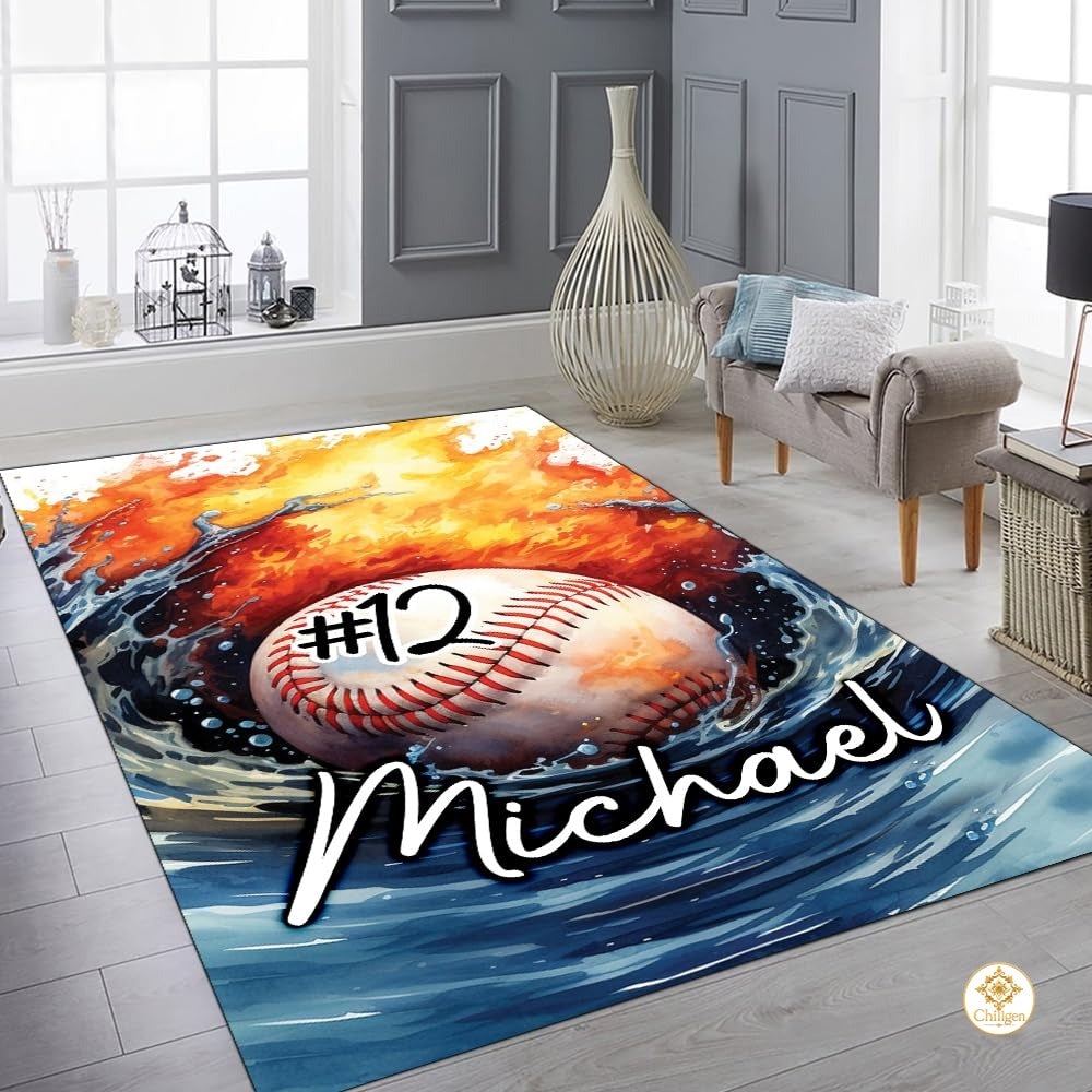 Custom Family Name Doormat with Monogram and House Address