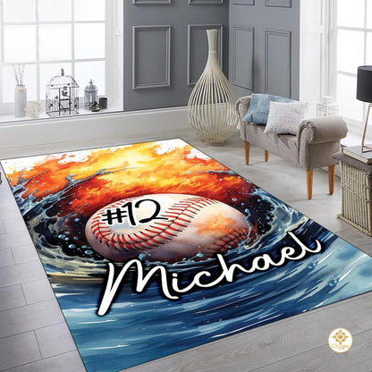 Custom Family Name Doormat with Monogram and House Address