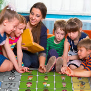 Core Vocabulary Rug, Communication Rugs for Kids Sped Classroom Rug, Autism Carpet, Speech Therapist Decor (STYLE-DS01, Size X-Small (2x3 feet))