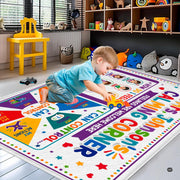 Personalized Calming Corner Rug for Classroom, Custom Teacher Name Reading Corner Rug, Emotions Feelings Carpet, Soft Fluffy Calm Corner Decor for School Reading Nook (Calming Corner Feeling)