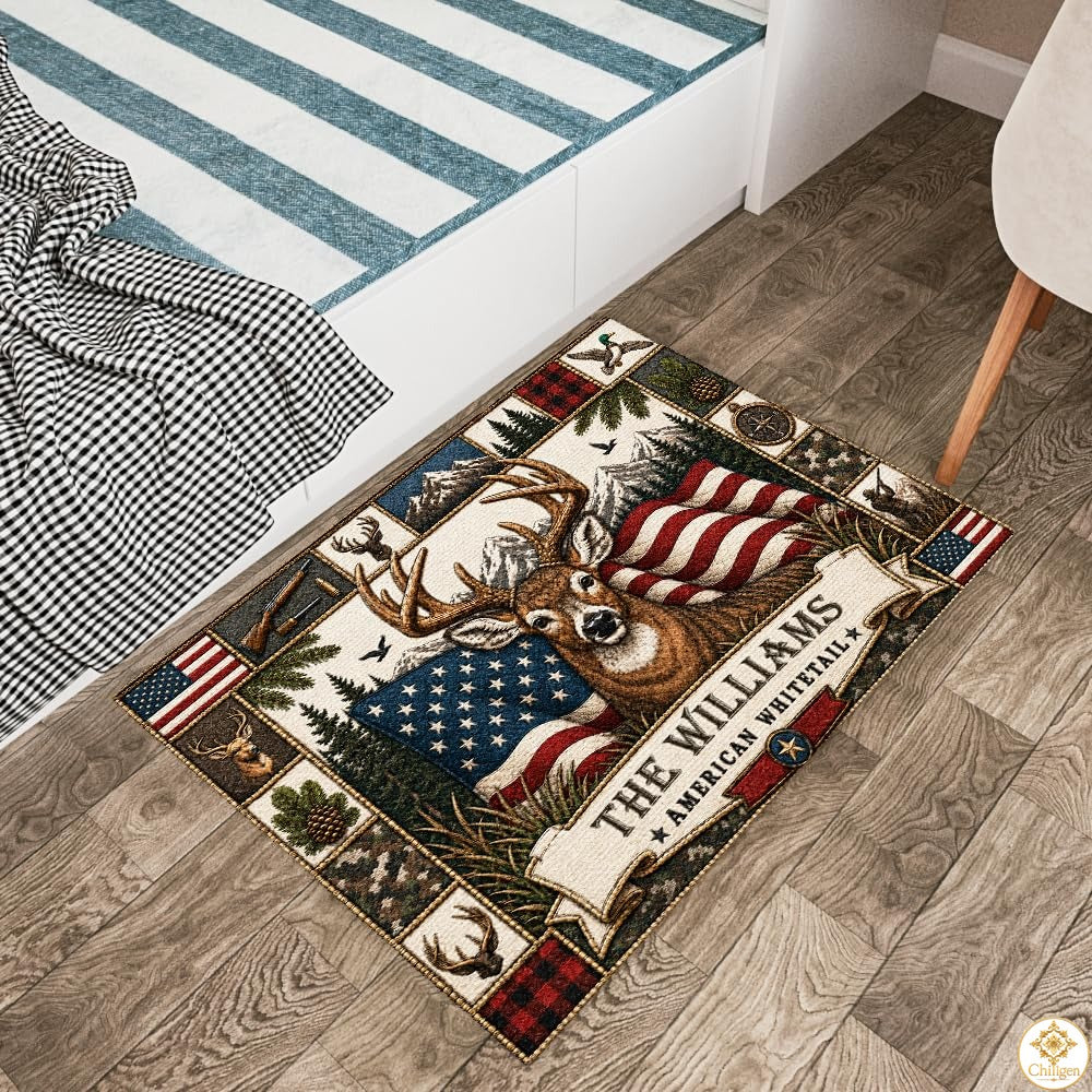 Personalized Hunting Doormat