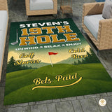 Custom Golf Welcome Mat for Front Door and Entryway - Style 10