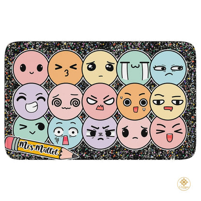 Custom Composition Notebook Rug for Classroom and Kids