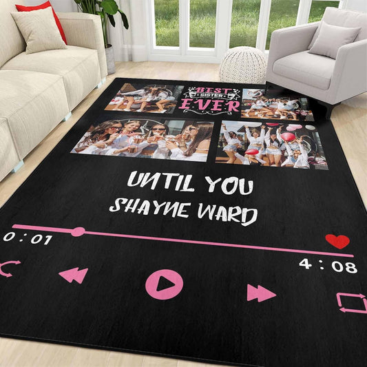 Custom Music Album Cover Rug - Main View