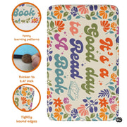 Custom Family Name Welcome Doormat for Front Door and Entryway - A Good Day To...