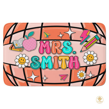 Custom Composition Notebook Classroom Rug for Kids