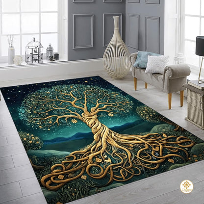 Custom Tree of Life Welcome Mat for Living Room and Bedroom - Tree-ds02