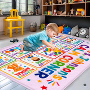 Personalized Calming Corner Rug for Classroom, Custom Teacher Name Reading Corner Rug, Emotions Feelings Carpet, Soft Fluffy Calm Corner Decor for School Reading Nook (Calming Corner)