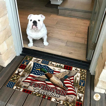 Personalized Hunting Welcome Doormat for Front Door