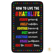 Custom Mathematics Classroom Rug for School and Playroom