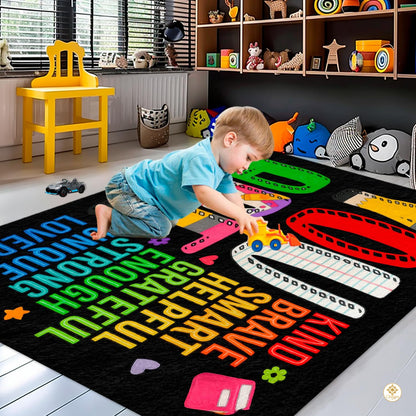 Personalized Welcome Doormat with Family Name and Address