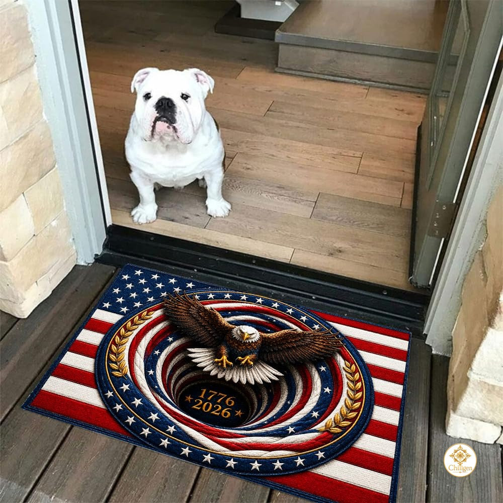 Personalized Hunting Doormat with Custom Family Name - D6