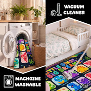 Personalized Classroom Rules Rug with Custom Teacher Name