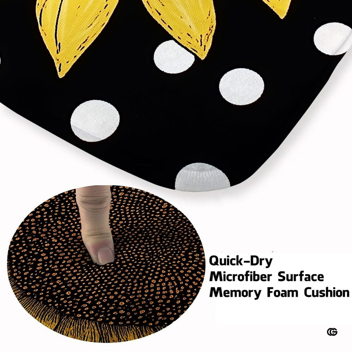 Room layout accented by a vibrant sunflower floral floor rug creating a decorative artistic centerpiece. - image 7 of 7