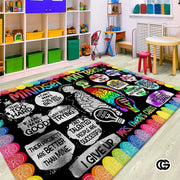 Custom Family Name Welcome Doormat for Front Door and Entryway - Mindset