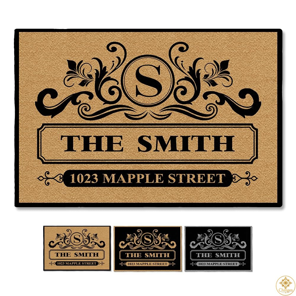 Custom Monogram Doormat