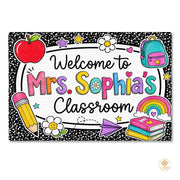 Personalized Welcome Doormat for Class and Teacher