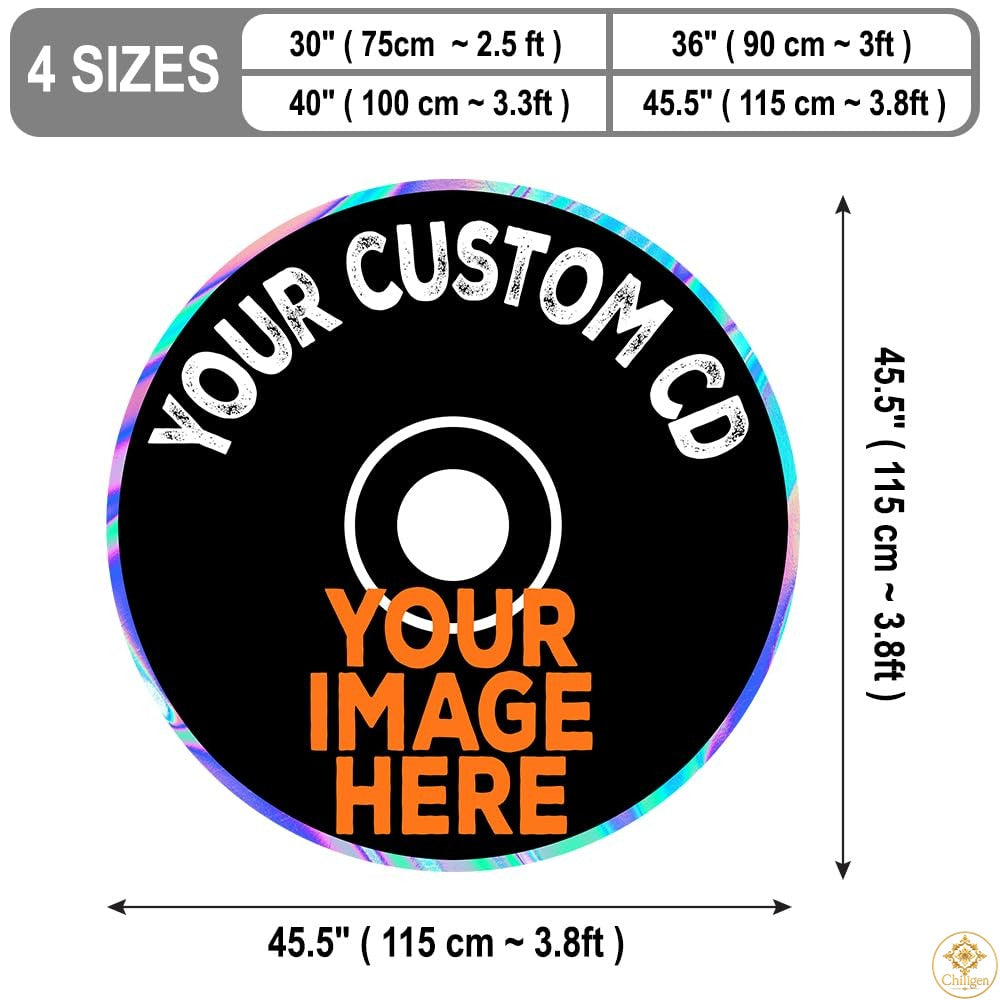 Custom Music Round Rug