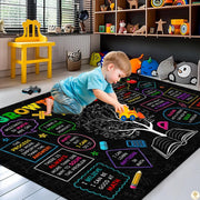 Custom Math Area Rug