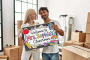 Personalized Welcome Doormat for Class and Teacher