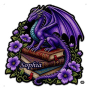 Custom Dragon Shaped Area Rug, Personalized Library Western Dragon Shaped Floor Mat Book Rug, Non-Slip Reading Room Carpet for Living Room, Bedroom, Dorm, Kids Room, Fans Lover (D8)