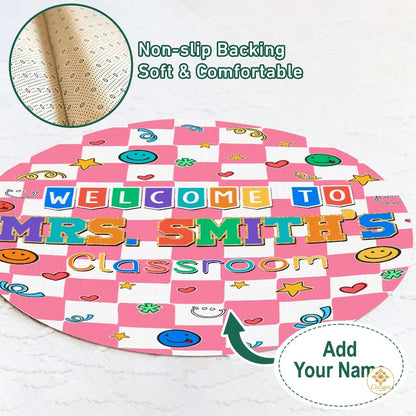 Custom Notebook Welcome Mat for Classroom and School