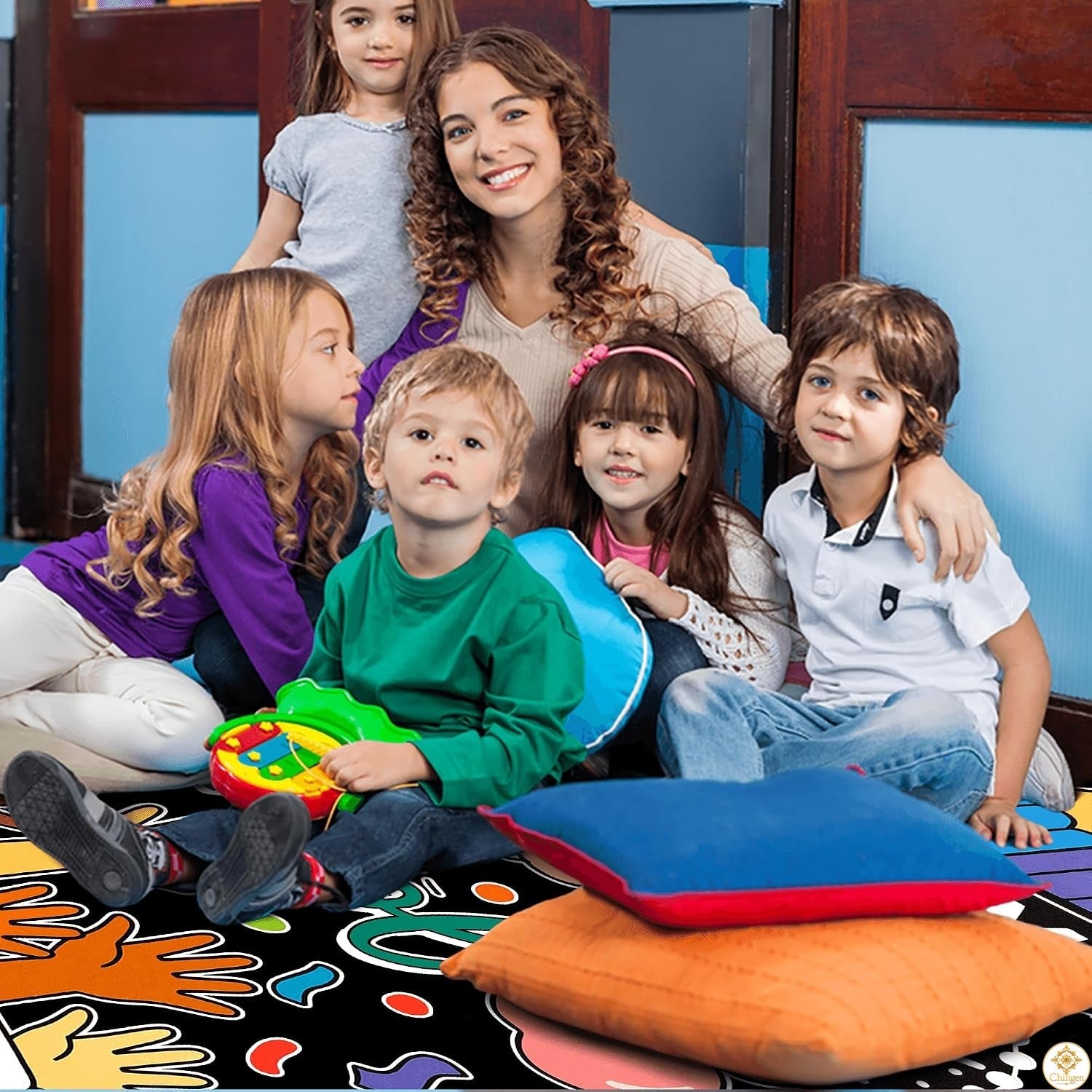Mental Health Classroom Area Rug