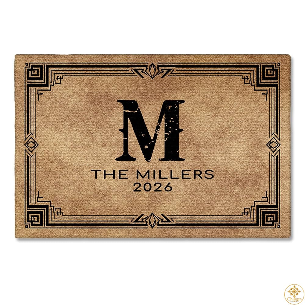 Custom Monogram Doormat