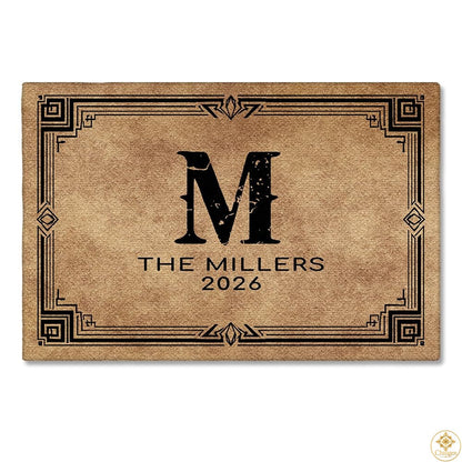 Custom Monogram Doormat
