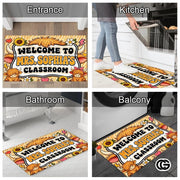 Personalized Classroom Doormat with Custom Teacher Name - Class-07