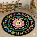 Custom Family Name Doormat with Monogram and House Address