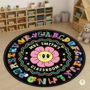 Custom Family Name Doormat with Monogram and House Address