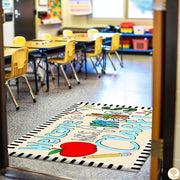 Custom Classroom Welcome Mat for Teachers and Students