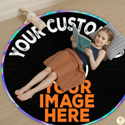 Custom Music Round Rug