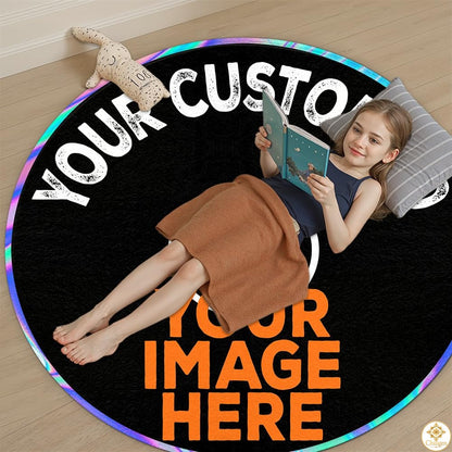 Custom Music Round Rug