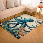 Custom Octopus Welcome Mat for Front Door and Entryway