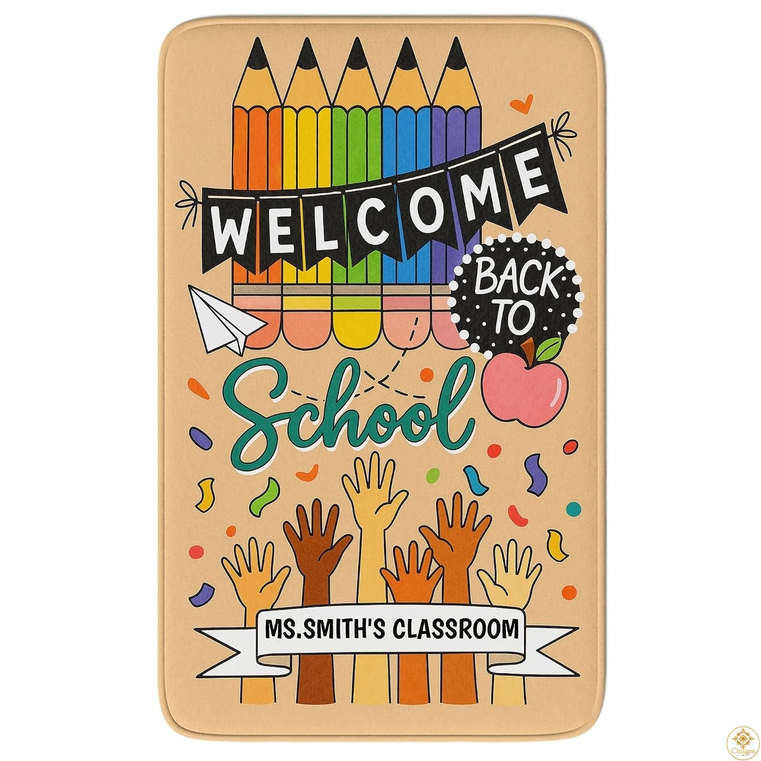 Mental Health Classroom Area Rug